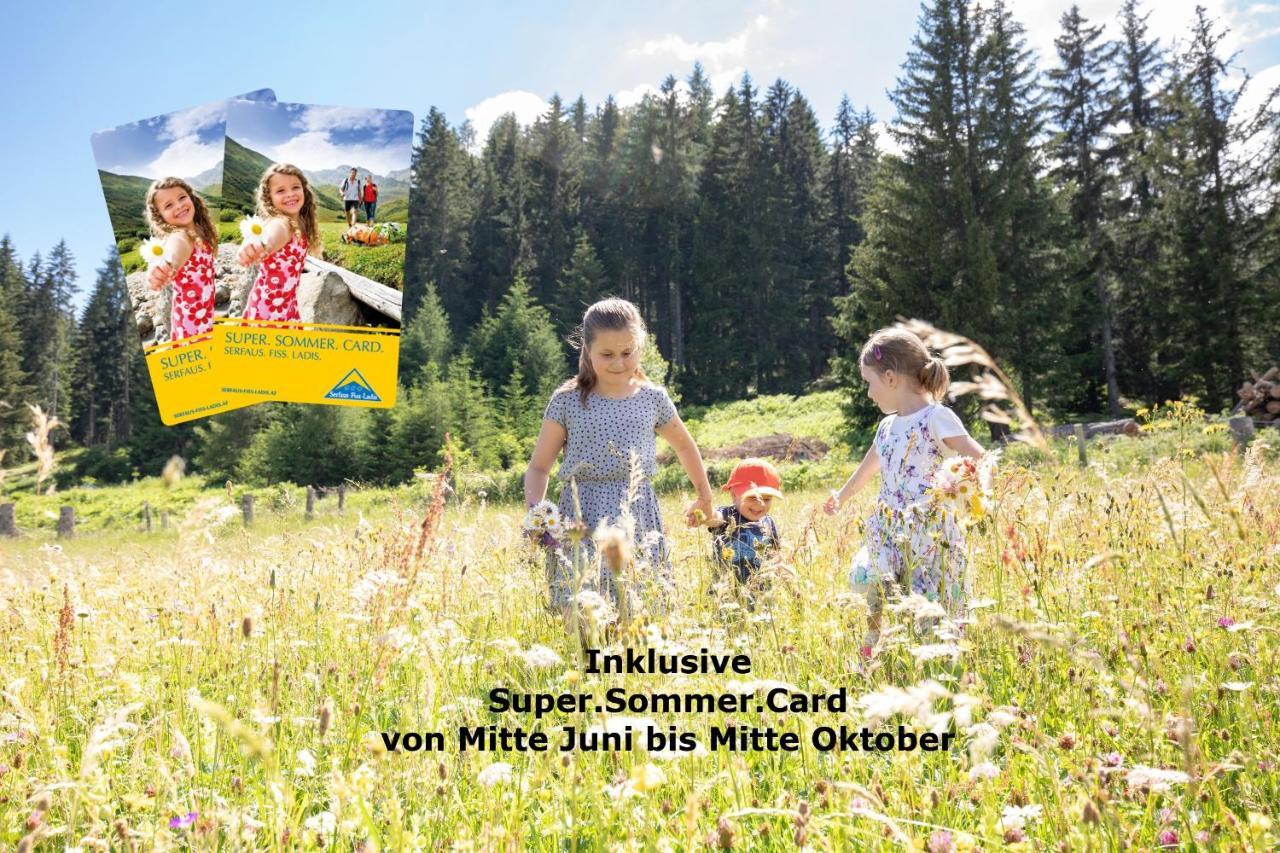 Alpenapart Ladis Ehemals Alpenapart Alexander Inklusive Sommer Bergbahnticket Zewnętrze zdjęcie