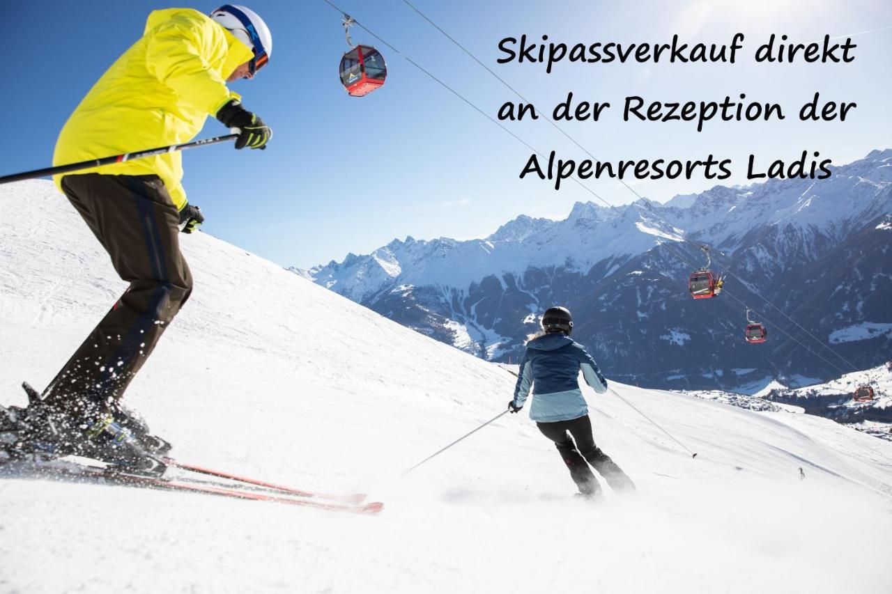 Alpenapart Ladis Ehemals Alpenapart Alexander Inklusive Sommer Bergbahnticket Zewnętrze zdjęcie
